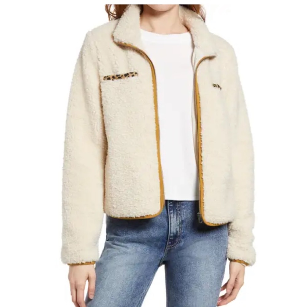 Thread & Supply Wubbly Zip Up Jacket Size M